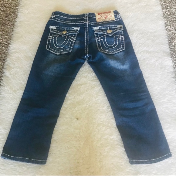 True Religion Joey Super T Cropped Jeans size 26 - Picture 3 of 12